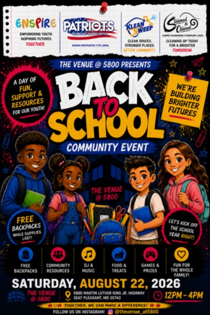 Thumbnail for The Venue @5800 Back to School Community Event