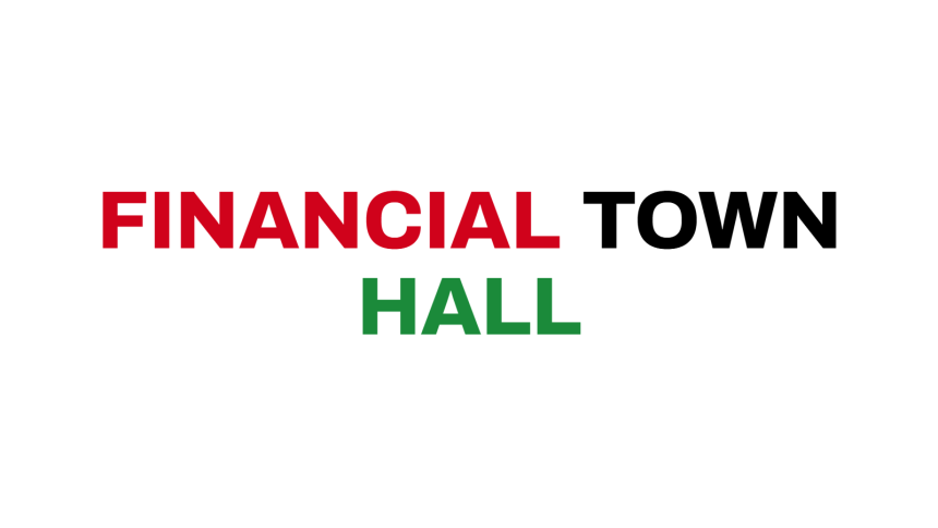 Financial Town Hall Virtual Meeting